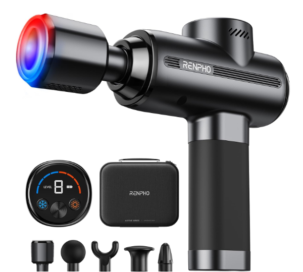 Renpho R3 Active compact massage gun with USB-C charging