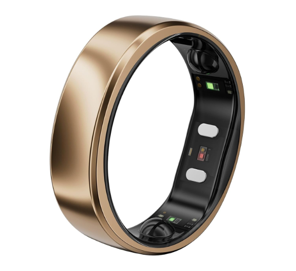 RingConn Gen 2 Smart Ring and portable charging case