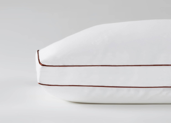 Saatva Latex Pillow with gusseted sides
