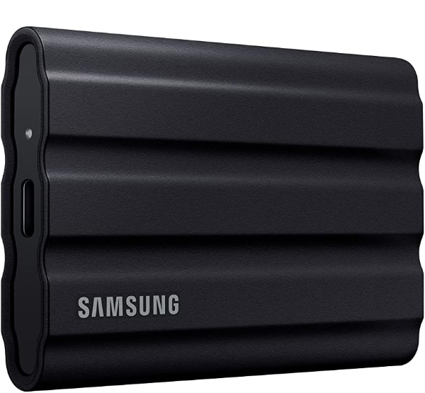 Samsung T7 Shield rugged blue SSD