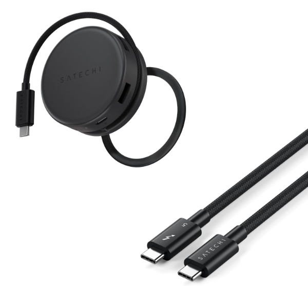 Satechi On-the-Go Adapter with detachable cables
