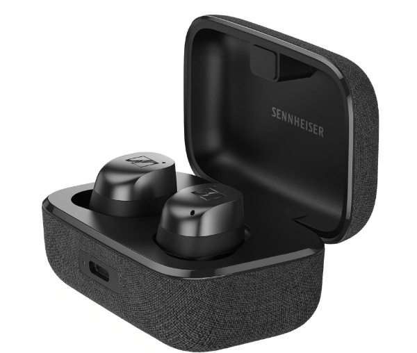 Sennheiser Momentum True Wireless 4 earbuds in metallic finish