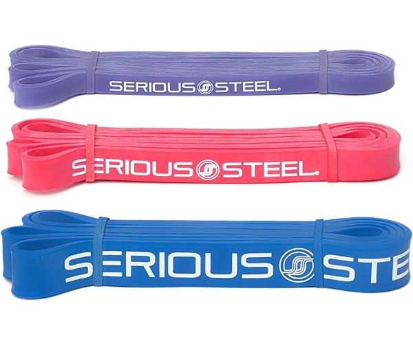 Serious Steel loop bands of varying thicknesses