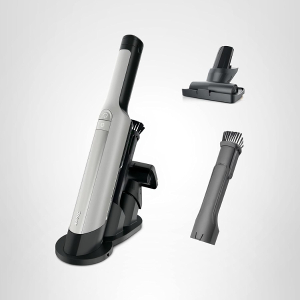 Shark Wandvac Power Pet handheld vacuum in black with charging dock