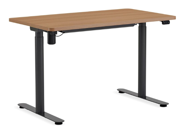 Steelcase Solo standing desk minimalist look