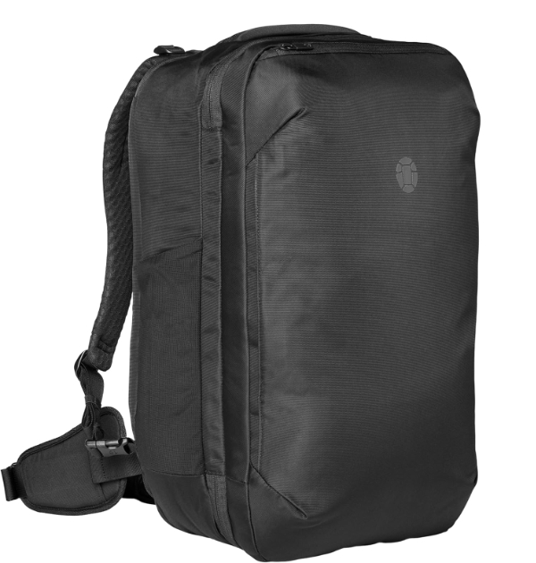 Tortuga Travel Backpack 40L in black SHELL200 fabric