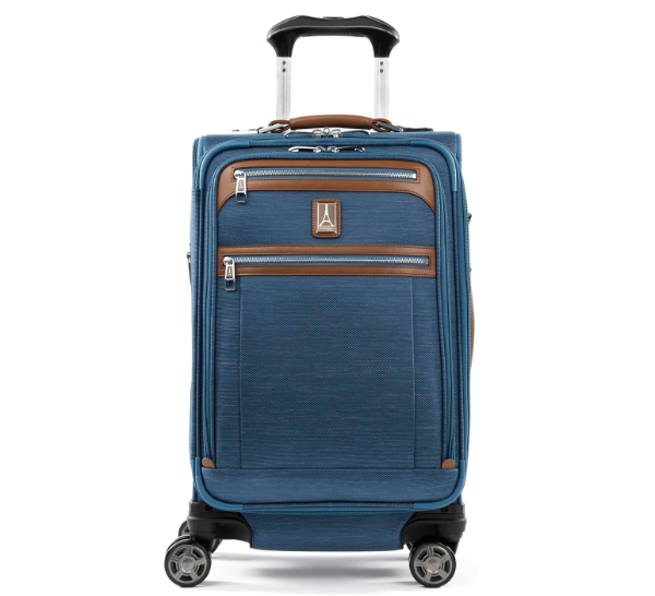 Travelpro Platinum Elite softside suitcase in Shadow Black
