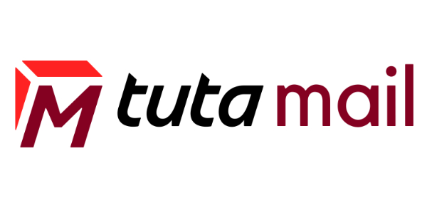 Tuta email client interface with encryption status indicators