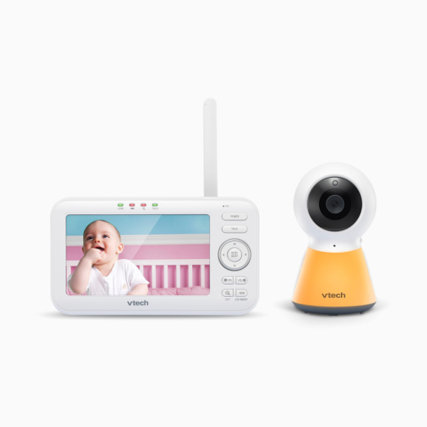VTech VM5254 baby monitor with 5-inch screen and built-in nightlight