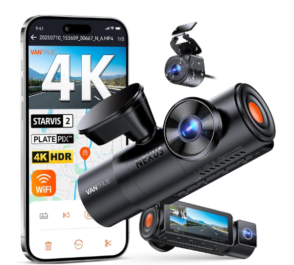 Vantrue N4 Pro Triple Channel Dash Cam