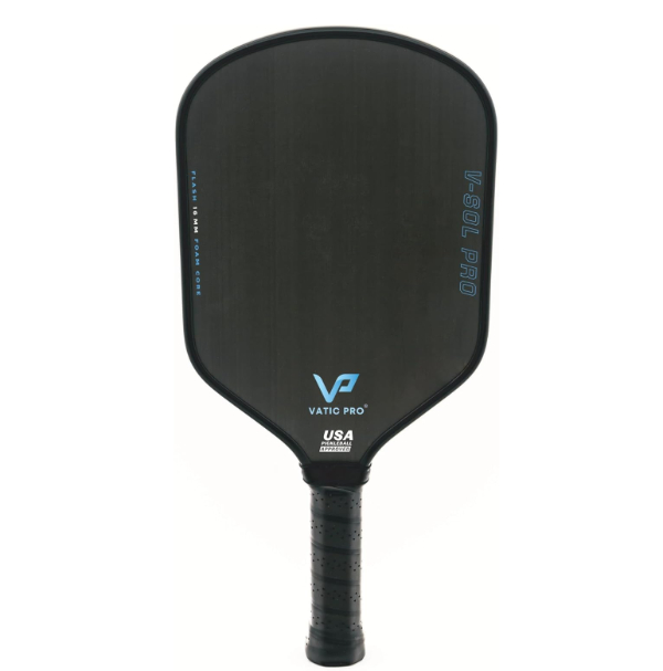 Vatic Pro Prism Flash paddle showing foam injected walls and Toray T700 carbon fiber
