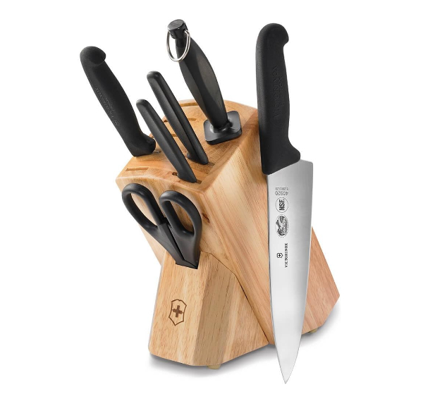 Victorinox Fibrox 7-Piece Knife Block Set