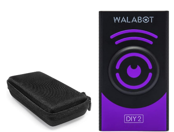 Walabot DIY 2 scanner attached to a smartphone