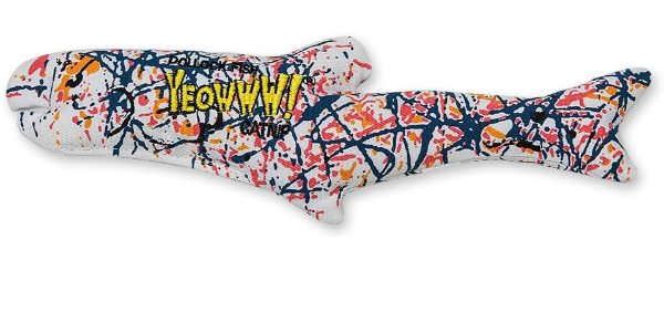 Yeowww! Pollock Fish catnip toy