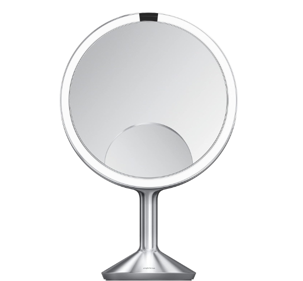 simplehuman Sensor Mirror Trio Max with adjustable lighting